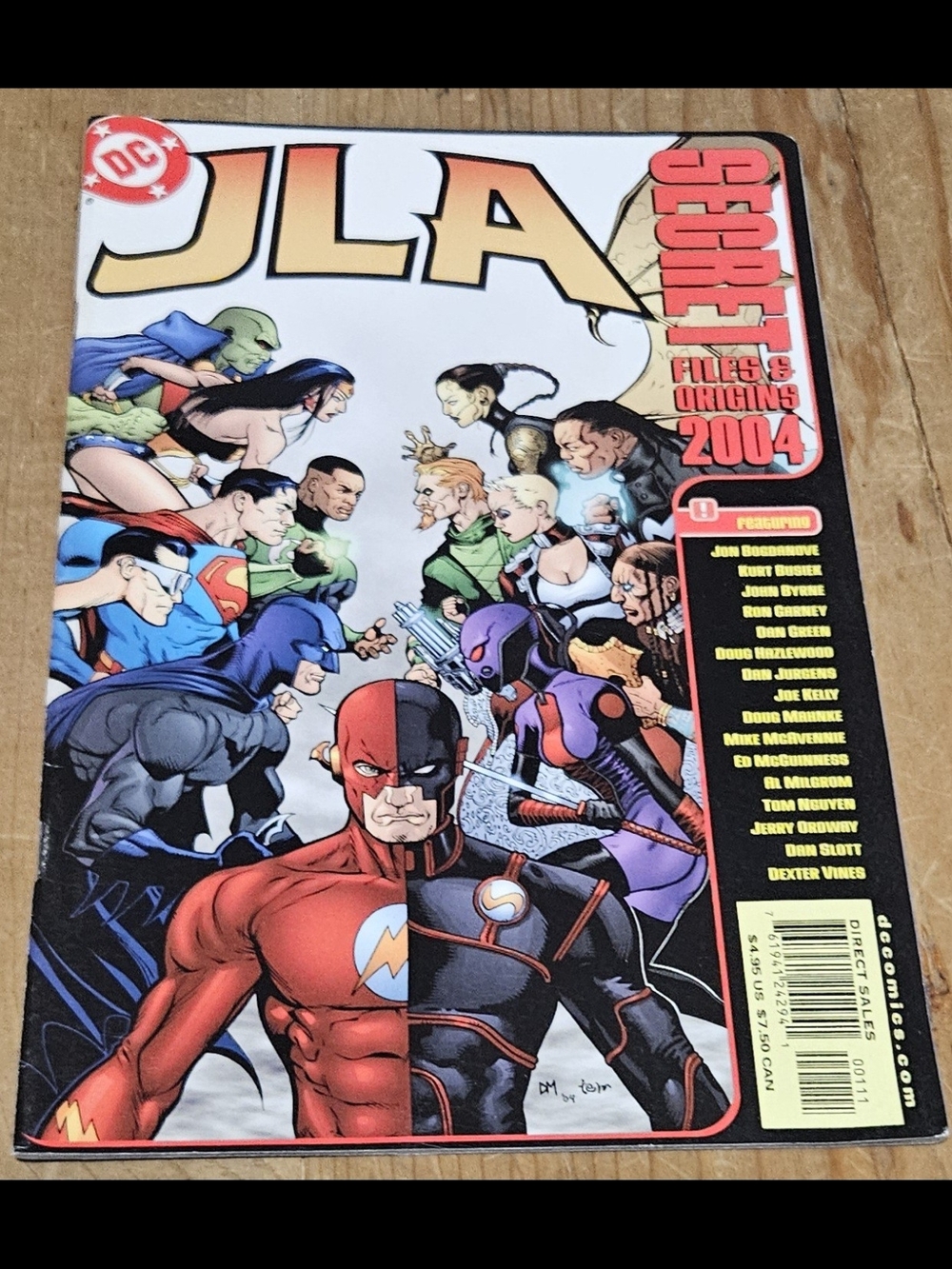 JLA Secret Files & Origins #00111 (DC Comics 2004) Mahnke Busiek
